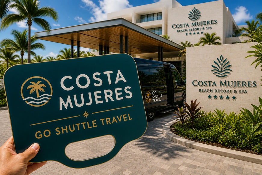 Private transfer from Cancun Airport to Costa Mujeres