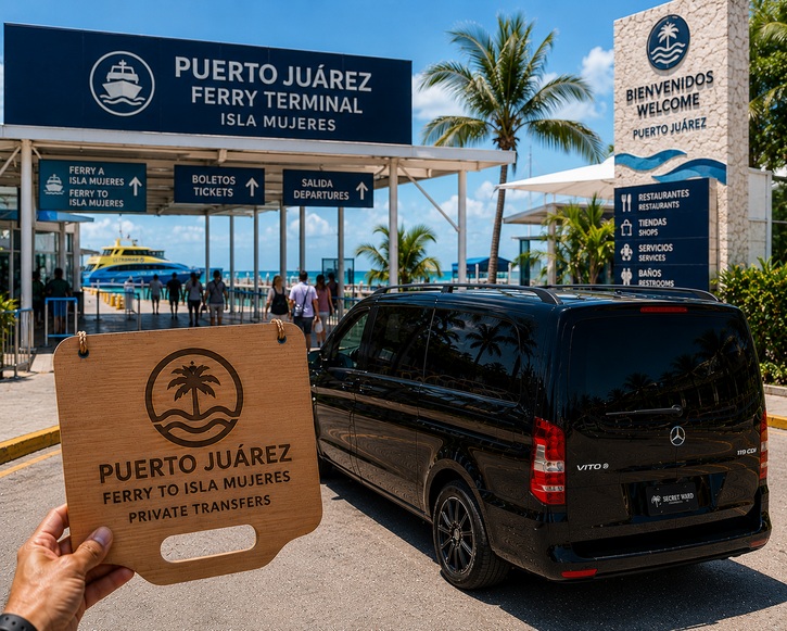 Transportation from Cancun Airport to the Holbox ferry in Chiquilá