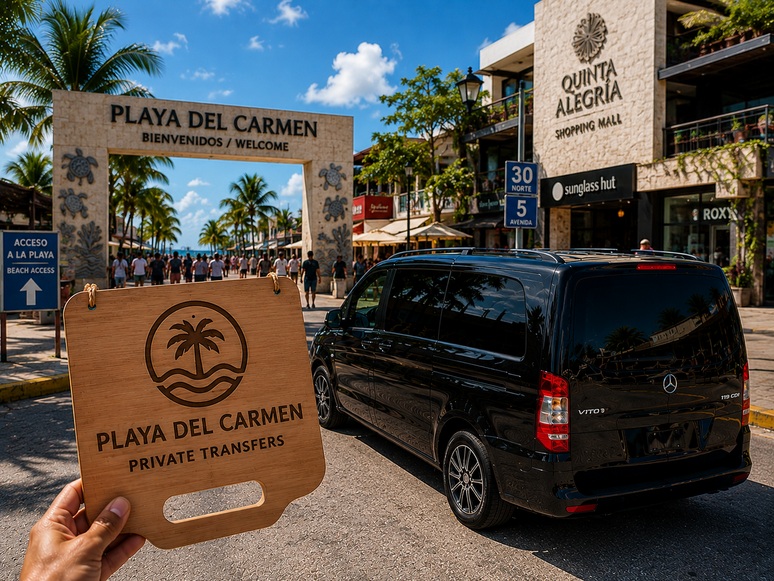 Private transportation from Cancun Airport to Playa del Carmen