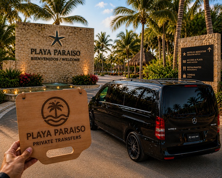 Private transportation from Cancun Airport to Playa Paraiso Riviera Maya