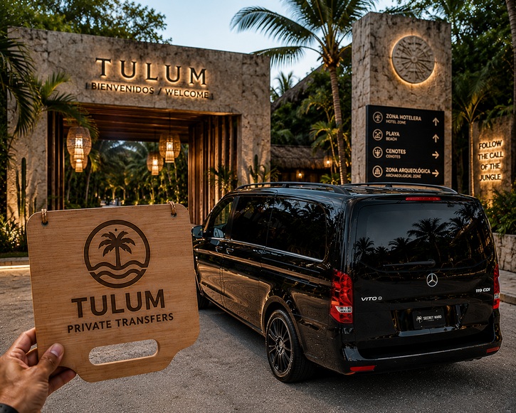 Private transportation from Cancun Airport to Tulum